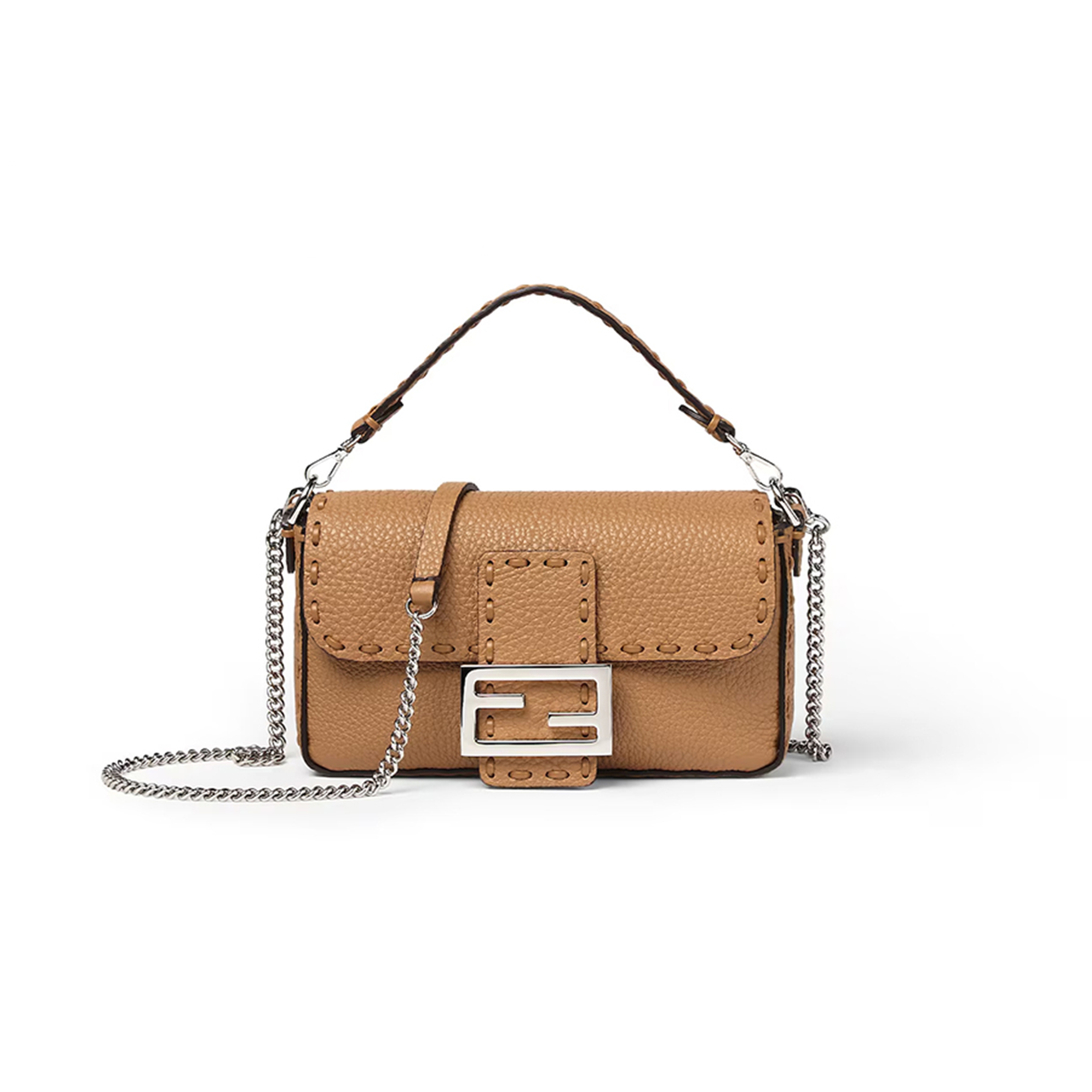 FENDI BAGUETTE MINI 8BS017ARBBF0EMR (20*13*5cm)